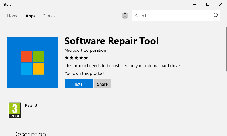 Microsoft software repair tool for windows 10 windows
